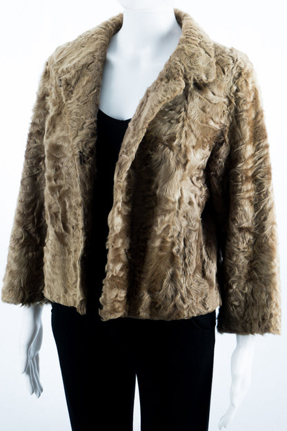 Vintage fur Jacke