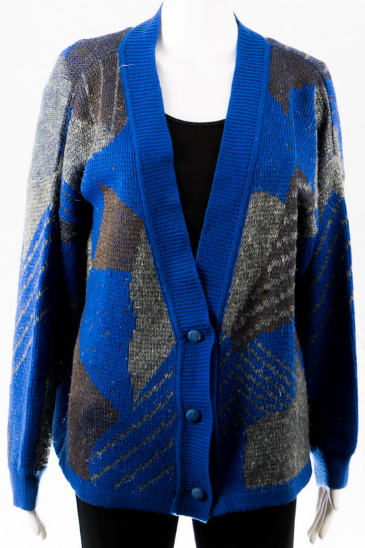 Vintage Cardigan Blitzer -XL-