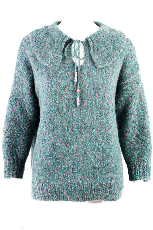 Vintage Pullover Meliert -M-
