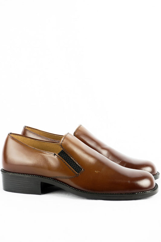 Vintage Leder Schuhe -39,5- *Deadstock*