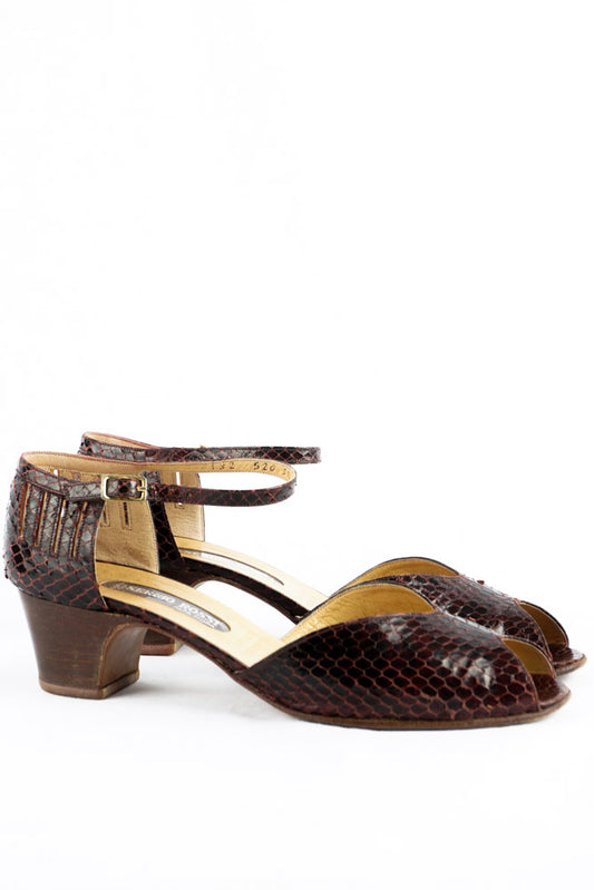 Sergio Rossi Pumps -38- Snake