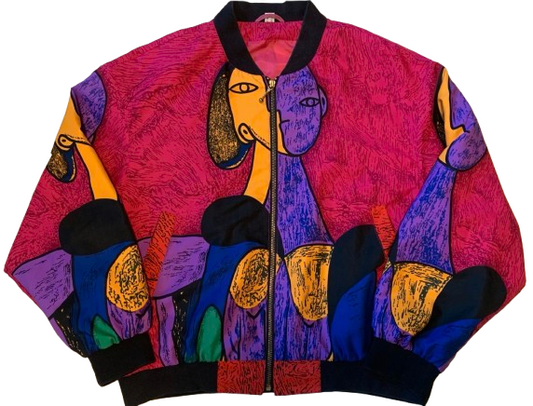 Vintage Blouson -S M- Picasso Art Print