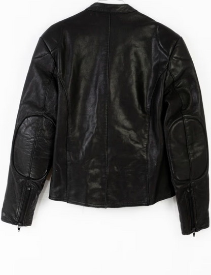 Vintage Biker Lederjacke S