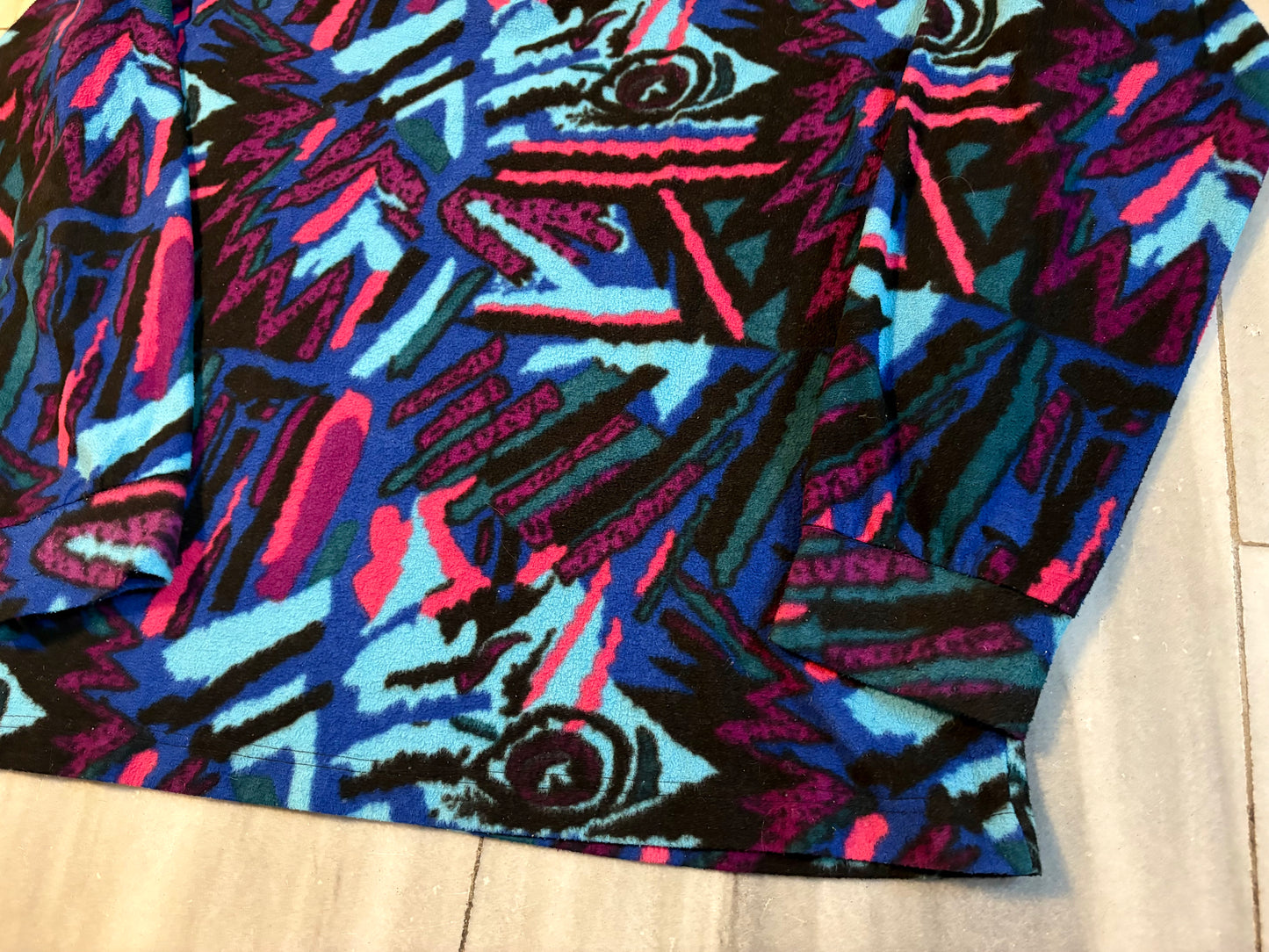 Vintage Fila Fleece Pullover -L-