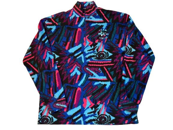 Vintage Fila Fleece Pullover -L-