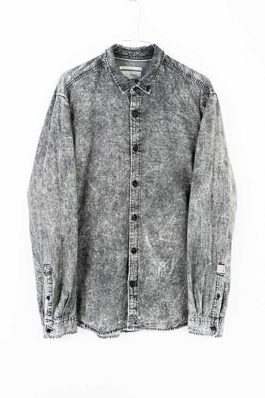 Acid Washed Jeans Hemd -M-