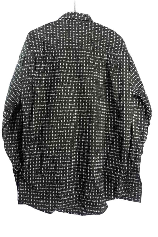 Vintage Hemd mit Art Print -L-