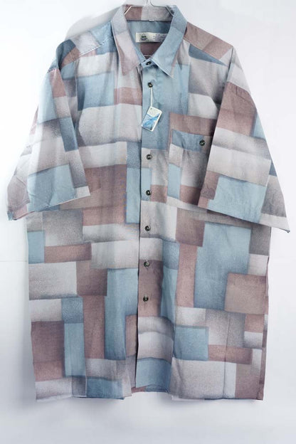 Vintage Hemd mit Art Print -L- Deadstock