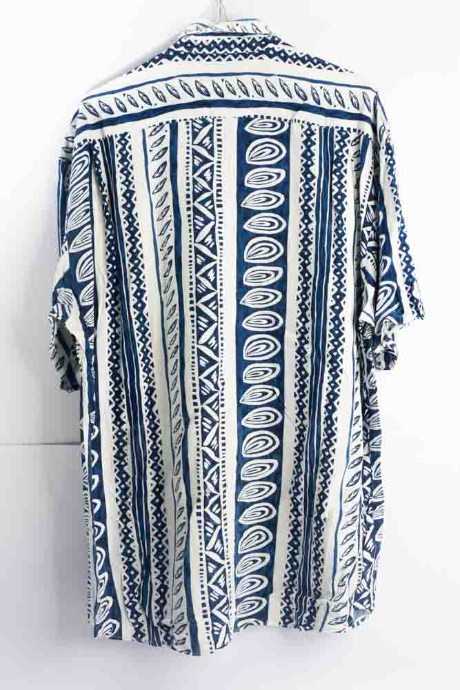 Vintage Hemd mit Art Print -L-