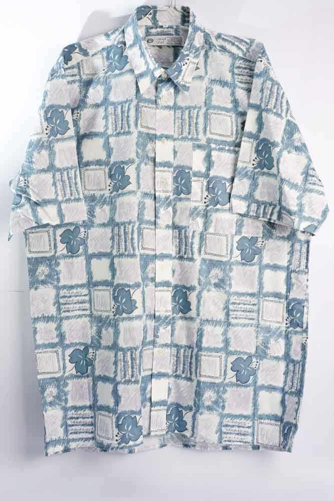 Vintage Hemd mit Art Print -L- Deadstock