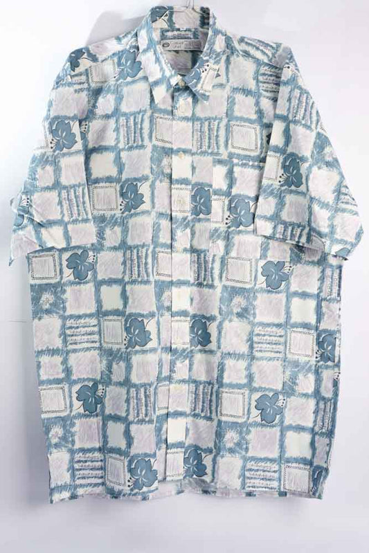 Vintage Hemd mit Art Print -L- Deadstock