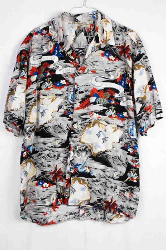 Vintage Hemd Hawaii -L-