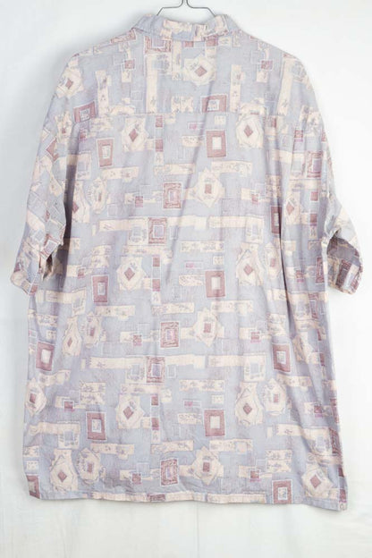 Vintage Art Print Hemd -XL-