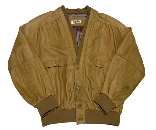 Vintage Christ Lederjacke M 50 Bomber Blouson