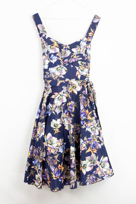 Apricot Kleid -M-