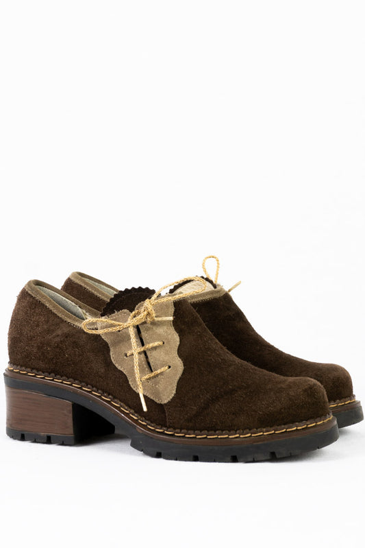 Folkore Schuhe -38- Ornig