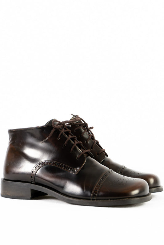 Lackleder Stiefelette -40,5- Paoli