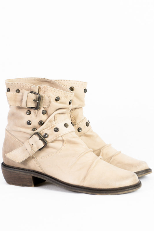 Mia Leder Stiefel -39,5-