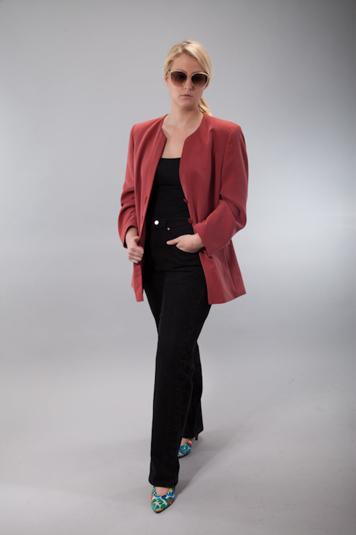 Vintage Blazer im Boyfriend Look - Raven's Girl