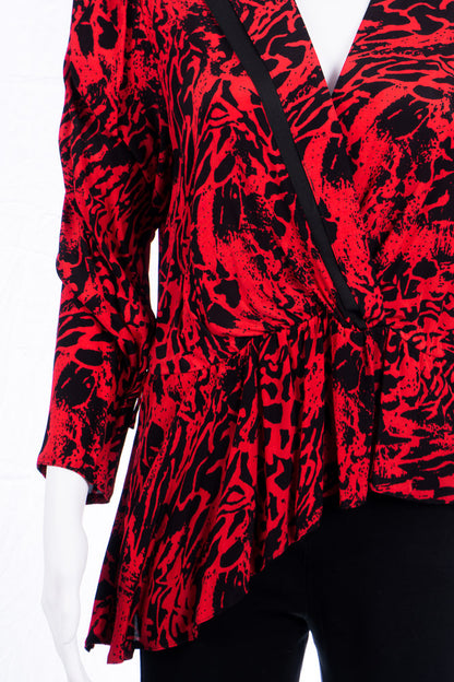 Vintage Bluse mit Stufen - Ariella