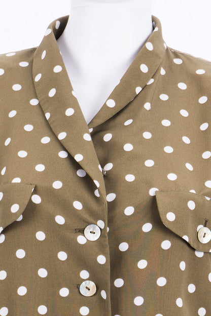 Vintage Polkadot Bluse - Sue Lin